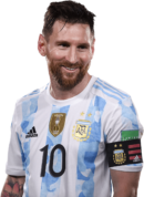 Lionel Messi football render