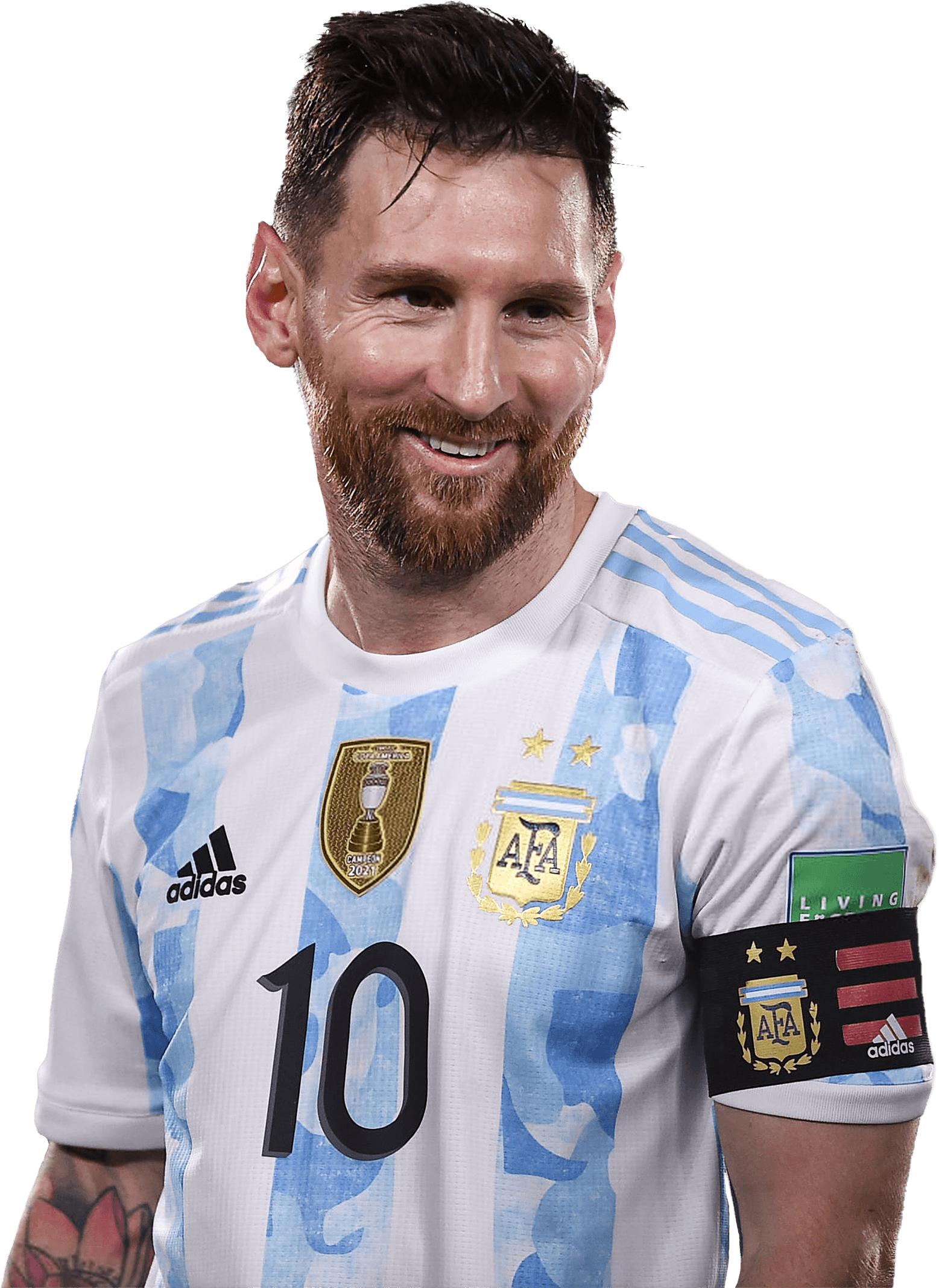 Lionel Messi Argentina football render FootyRenders