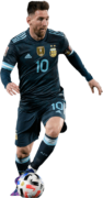 Lionel Messi football render