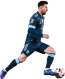 Lionel Messi football render