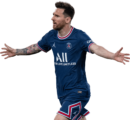 Lionel Messi football render