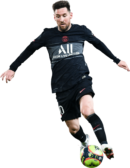 Lionel Messi football render