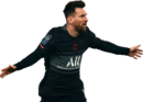 Lionel Messi football render