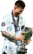 Lionel Messi football render