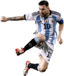 Lionel Messi football render