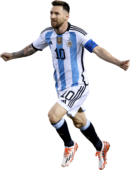 Lionel Messi football render