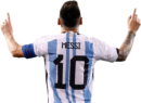 Lionel Messi football render