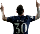 Lionel Messi football render