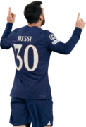 Lionel Messi football render