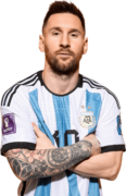 Lionel Messi football render