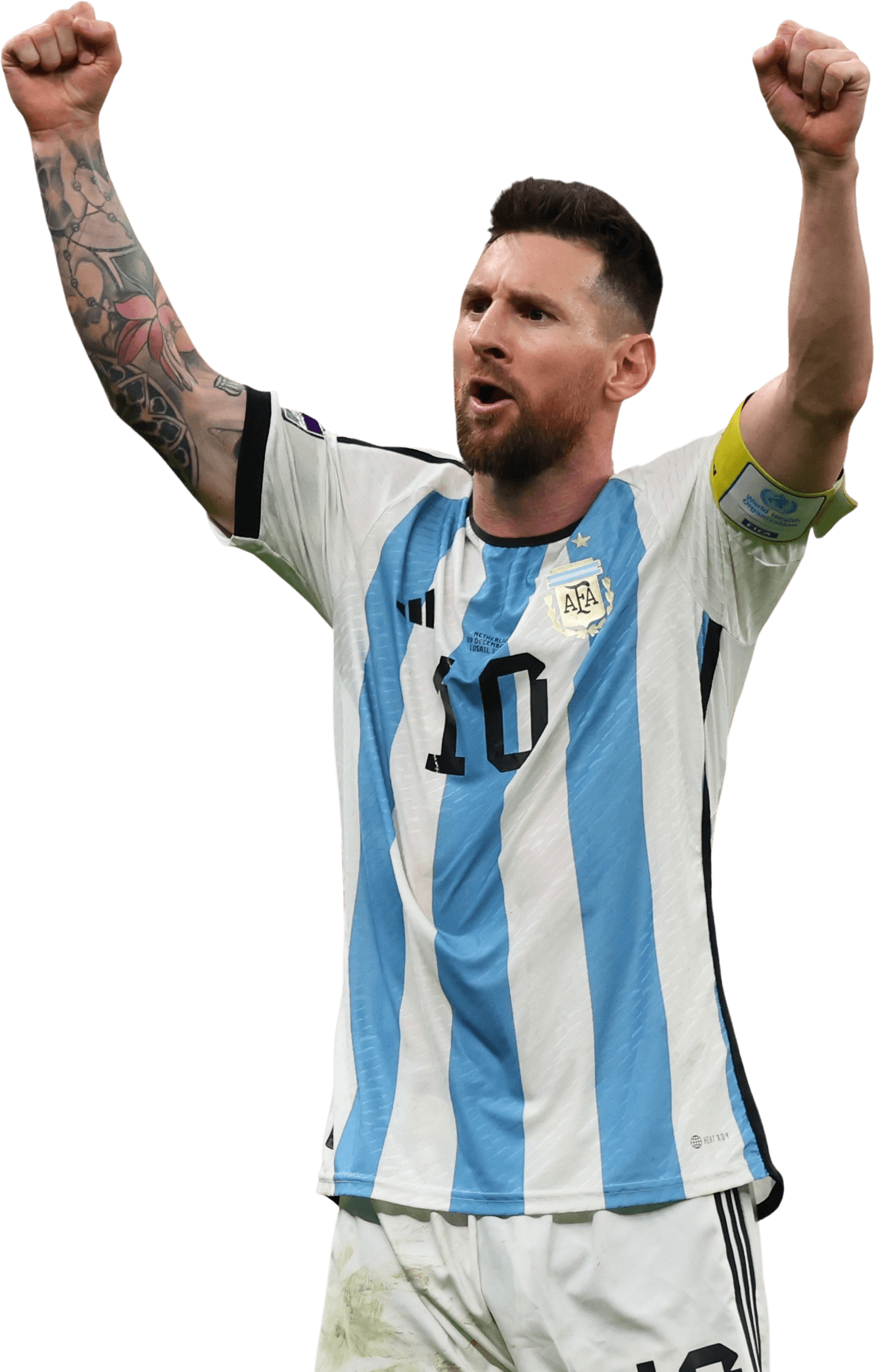 Lionel Messi Argentina Football Render Footyrenders