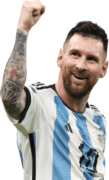 Lionel Messi football render