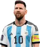 Lionel Messi football render