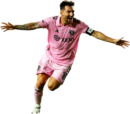 Lionel Messi football render