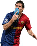 Lionel Messi football render