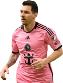 Lionel Messi football render