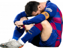 Lionel Messi football render