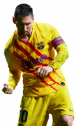 Lionel Messi football render