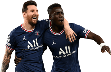 Lionel Messi & Idrissa Gueye