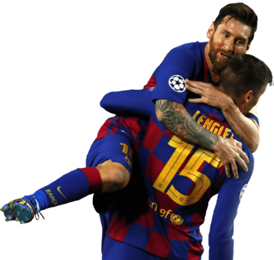 Lionel Messi & Clement Lenglet