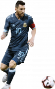 Lionel Messi football render