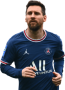 Lionel Messi football render