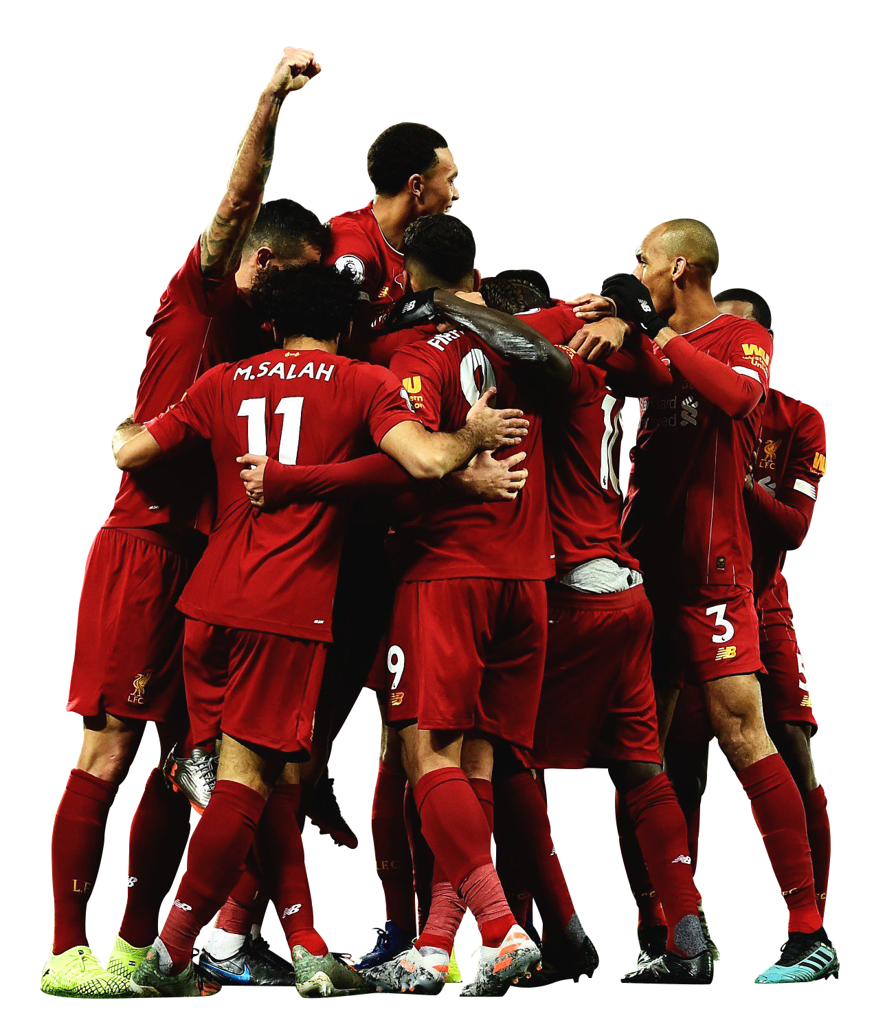 Liverpool FC Team football render - 65109 - FootyRenders