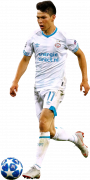 Hirving Lozano football render