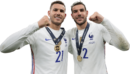 Lucas Hernandez & Theo Hernandez football render