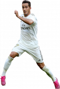 Lucas Vazquez football render