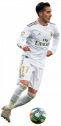 Lucas Vazquez football render