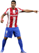 Luis Suarez football render