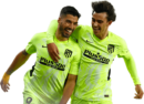 Luis Suarez & João Félix football render