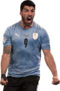 Luis Suarez football render