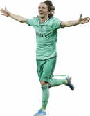 Luka Modric football render