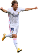 Luka Modric football render