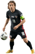 Luka Modric football render