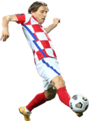 Luka Modric football render