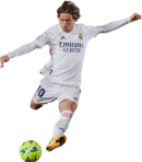 Luka Modric football render