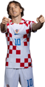 Luka Modrić football render