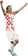 Luka Modrić football render