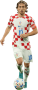 Luka Modrić football render