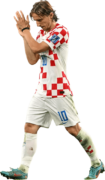 Luka Modrić football render