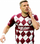 Lukas Podolski football render