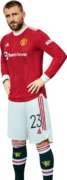 Luke Shaw football render