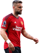 Luke Shaw football render