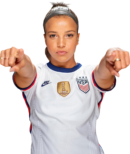 Mallory Pugh football render