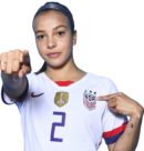 Mallory Pugh football render