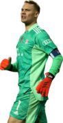 Manuel Neuer football render