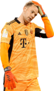 Manuel Neuer football render